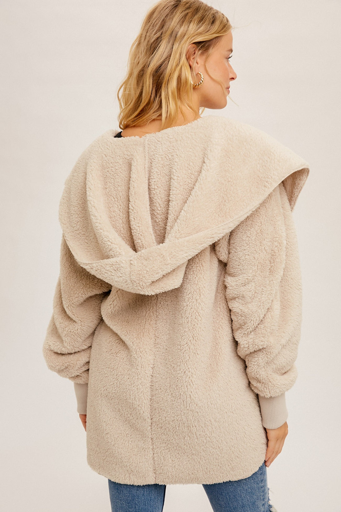 Teddy Ruxpin Cozy Sweater Taupe