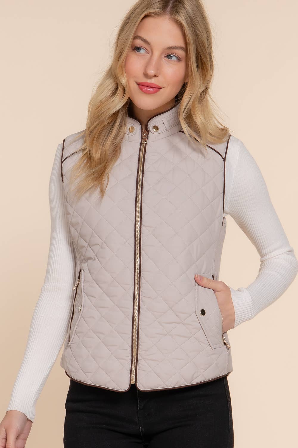 Saddle Up Quilted Vest