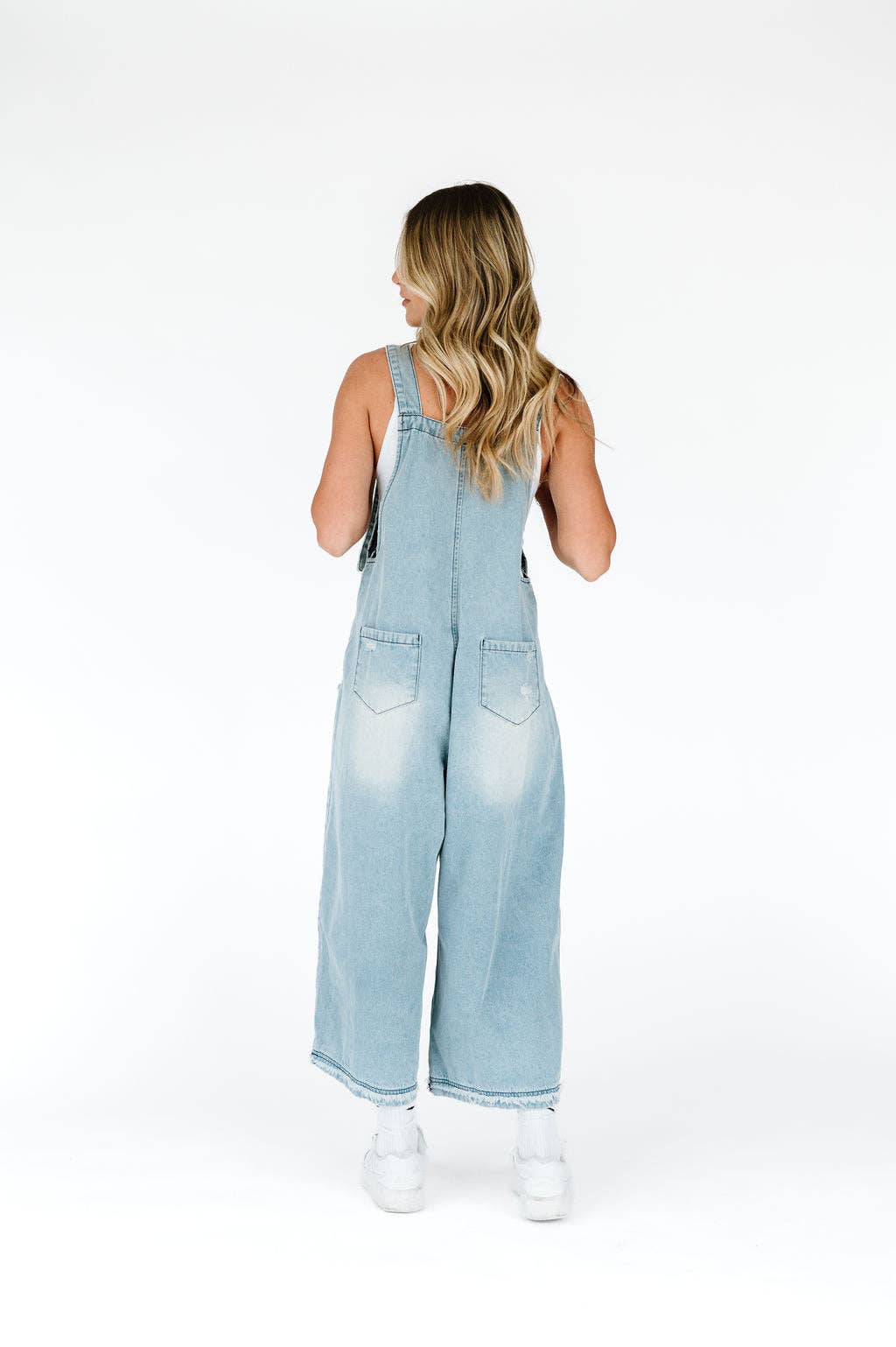 Destroyed Wide Leg Overall