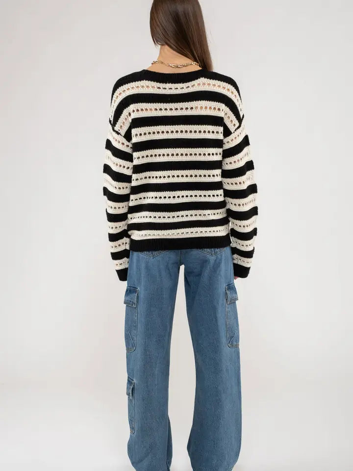 Breakthrough Stripe Sweater