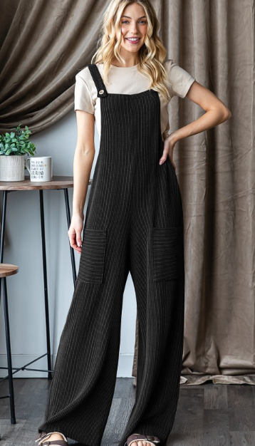 Star of Wonder Ribbed Jumpsuit