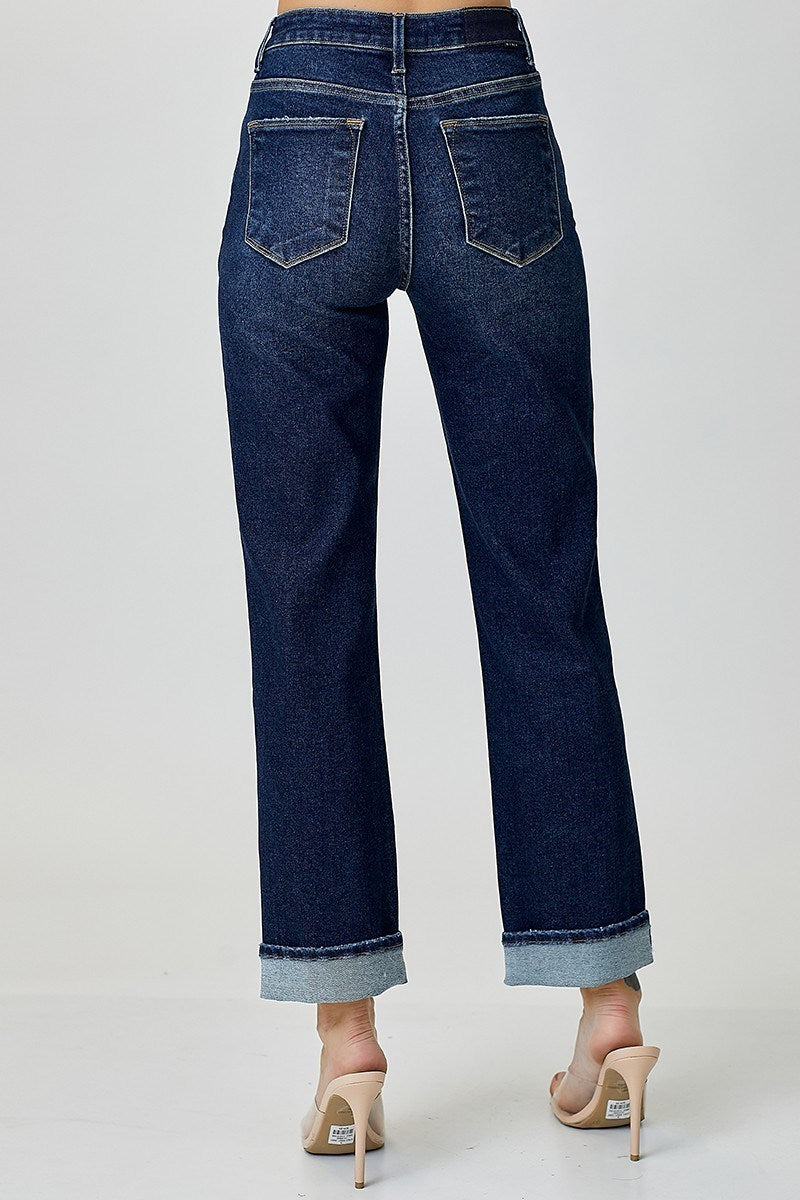 Deep Waters Cross Over Straight Jean