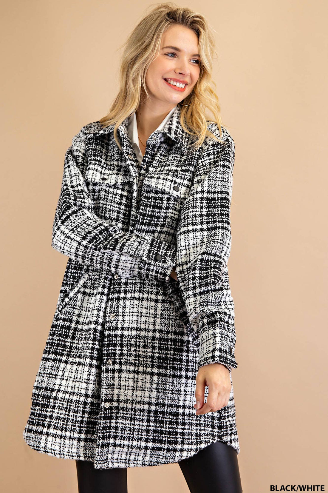 Sleigh Ride Plaid Jacket