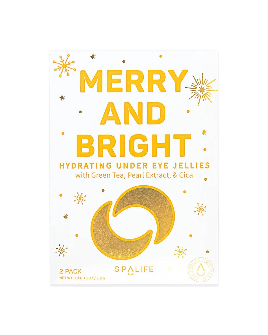 Holiday Merry &amp; Bright Under Eye Masks - 2 Pairs